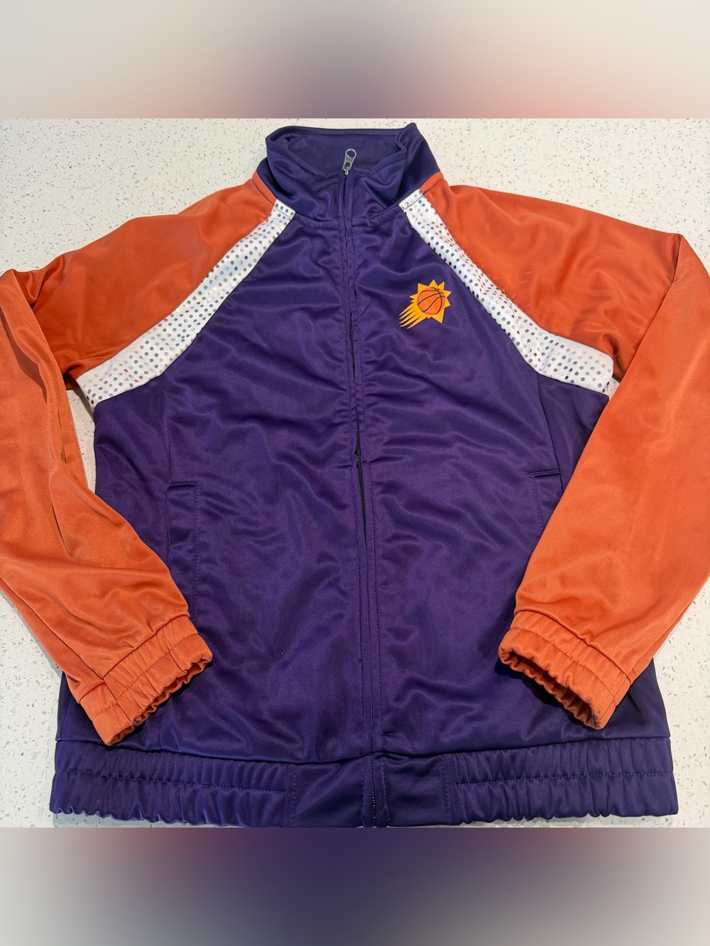 Phoenix suns women’s small zip up jacket